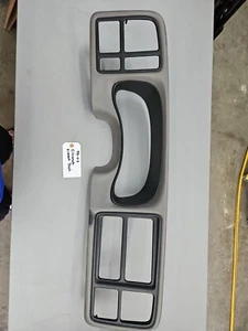 99-02 SILVERADO SIERRA Cluster Dash Trim SINGLE 1.5 DIN Radio Bezel - Picture 1 of 10