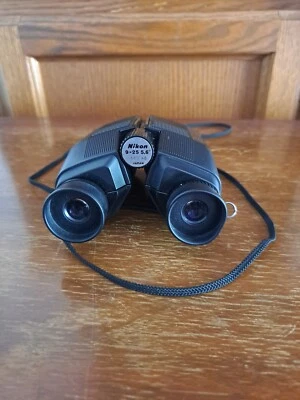 Vintage Nikon 9x25 5.6 569146 Black  Binoculars - Image 1 of 4