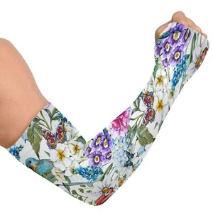 Gardening Arm Sleeves Farm Sun Protection Cooling Sleeves for Women Men with ... - Picture 1 of 7