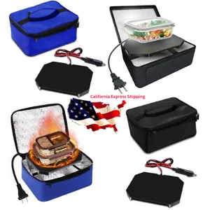 NEW Portable Food Warmers Heater Lunch Box Mini Oven Microwave for Travel Office - Picture 1 of 16