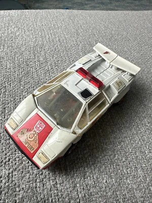 Transformers G1 RED ALERT Takara 1980-82 Fire Chief White Lamborghini Vintage - Image 1 of 4