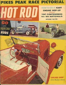 Hot Rod 1960 Sep pikes peak hop up roadster show kart - Imagen 1 de 1