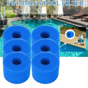 6X Washable Foam Filter For Bio VI / All Lay-Z-Spa Models / Intex S1 Sponge - Bild 1 von 8
