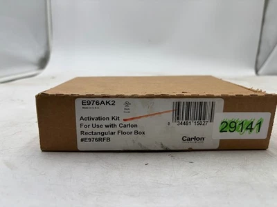 Carlon E976AK2 Rectangular Floor Box Activation Kit 1 Per Order