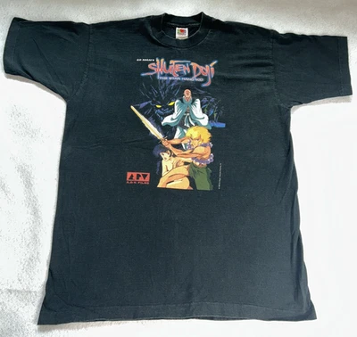 Camiseta de anime Shuten Doji 1989 vintage puntada única estrella mano niño XL Foto 1 de 4