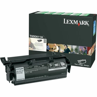 Lexmark T650A11A Black Return Program Toner Cartridge - Image 1 of 2