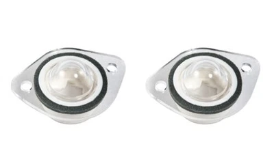1979-1993 Ford Mustang Rear License Plate Light Lense Lens Lenses (2) - Image 1 of 3