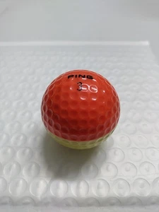 Ping Eye Vintage zweifarbiger Golfball gelb und orange #3  - Bild 1 von 3