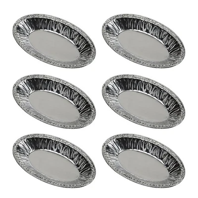 250 Pcs Oval Disposable Cups Foil Cups Tart Baking Molds for Cooking - Bild 1 von 4