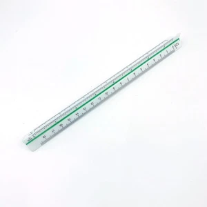 Triangular Ruler Triangular Scale Small Scale Ruler 15cm High Precision Drafting - Picture 1 of 4