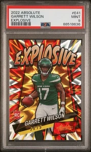 2022 Panini Absolute - Explosive Garrett Wilson Rookie #E41 (RC) Jets SSP - Picture 1 of 2