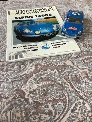 ALPINE RENAULT A 110 1600 S      Modellino Auto + Rivista N.1 - Immagine 1 di 4