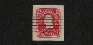 1903 U.S. STAMPED ENVELOPE Hartford Mfg 2c Carm/Amber WASHINGTON Sc#U386 Used - Picture 1 of 1