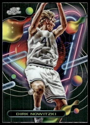 2023-24 Topps Chrome Cosmic #32 Dirk Nowitzki - Image 1 of 2