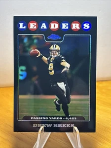 2008 Topps Chrome Drew Brees Refractor #TC122 New Orleans Saints 🏈 HOF - Picture 1 of 13