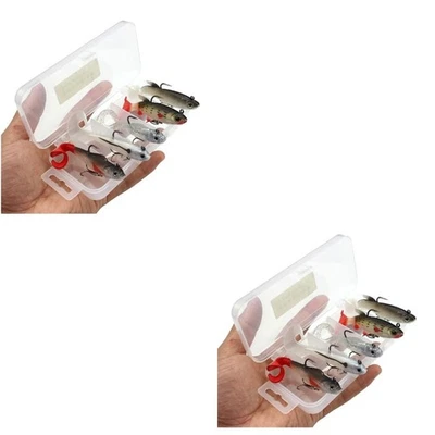  2 PCS Lockfutter Zum Angeln Fischerei Zubehör Weiche Fischereiköder - Bild 1 von 4