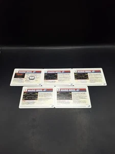 ¡Juego completo de cartas de Mario Bros e Reader! Excelente Estado - Imagen 1 de 12