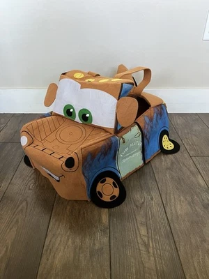 Pottery Barn Kids 3D Mater Towmater Tow Truck Cars Costume Size Small Disney - Image 1 of 4