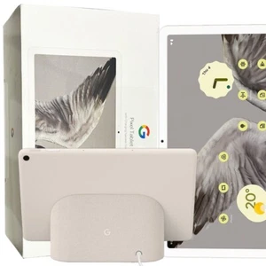 Google Pixel Tablet (Porcelain) 256GB + 8GB RAM Android OS - Wi-Fi + Bluetooth - Picture 1 of 4