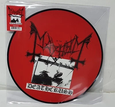 Mayhem Deathcrush Picture Disc LP Vinyl Record new Back On Black Reissue - Image 1 of 2