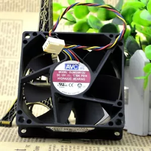 AVC 8CM 12V0.5A high air volume PWM four wire speed control CPU fan DL08025R12U - Picture 1 of 6