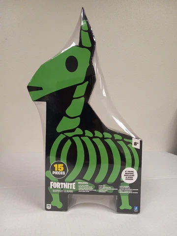 Fortnite Supply Llama 15 pieces with 4" Figure, back bling, weapons & more Cover