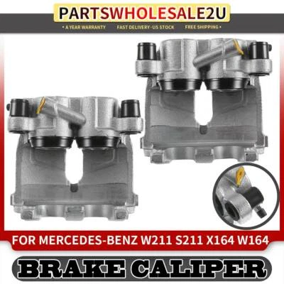 Pinzas de freno delanteras izquierda y derecha para Mercedes Benz W164 X164 E350 GL320 ML350 Foto 1 de 4
