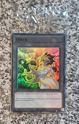 Yugioh TKN5-EN009 Token (Quattro and "Puppet Parade") Super Rare MINT - Bild 1 von 2