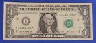 2013 B(03363162*) $1dollar bill  star note duplicate error, circulated, FW.