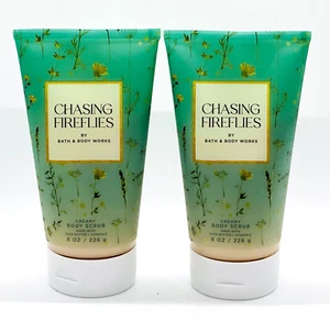 2-Pack Bath & Body Works CHASING FIREFLIES Creamy Body Scrub 8 oz 226 g - Picture 1 of 3