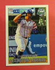 2019 Choice, Lexington Legends - CHASE VALLOT