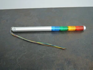 Patlite Signal Tower Light MT-402, 24V, Red Yellow Green Blue, New Old Stock - Picture 1 of 7