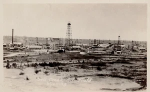 RPPC Lavoye WY Ghost Town Salt Creek Oil Field Wyoming Postcard aka Mosher Campp - Picture 1 of 5