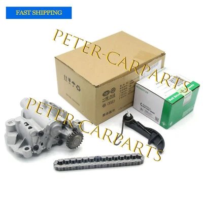 Conjunto de bomba de aceite de motor OEM para VW Golf GTI MK7 AUDI A4 A5 1.8 2.0 TFSI CJE CNC Foto 1 de 4