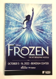 Disney Frozen The Musical 2022 North American Tour - Pittsburgh, PA Booklet - Picture 1 of 3