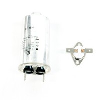 HAIER DRYER CAPACITOR 6uF H00330506006A and Thermostat overload Fuse