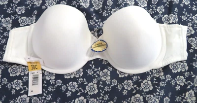 NWT 38C Sweet Nothings Maidenform 4 way Convertible Strap White T Shirt Bra 8155 - Image 1 of 4