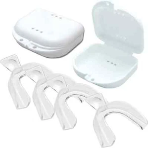 Zahnaufhellungsschalen formbar Mundschalen 4 Zahnschalen Formform perfekt 2 - Bild 1 von 2