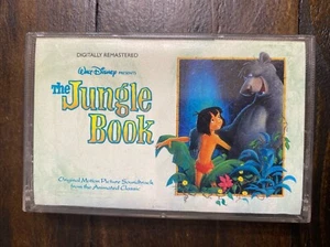 The Jungle Book Movie Soundtrack - 1990 Original Press Cassette - TESTED - Picture 1 of 6