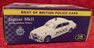 Atlas Best Of British Police Jaguar Mk2 II 1:43 Diecast Model Car Boxed - Picture 1 of 3