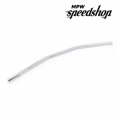 Manillar de barras de arrastre cero para motocicleta de 7/8"" 22 mm - cromo Foto 1 de 4