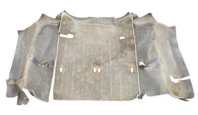 Alfombra interior gris Jeep Wrangler YJ SOLO TRASERA 87-95 maletero 3 piezas alfombra OEM Foto 1 de 4