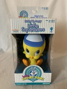 1997 Baby Tweety kleine Quietscher Baby Looney Tunes Vintage Spielzeug - Bild 1 von 6