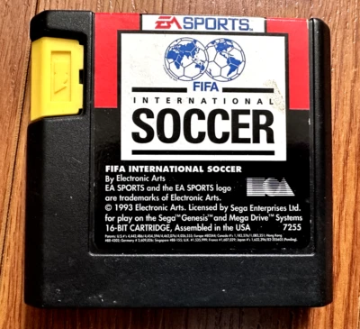 FIFA International Soccer SEGA Genesis 16 Bit Video Game Cartridge Only Tested - Image 1 of 3