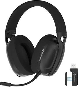 ATTACKSHARK L80 180g Tri-mode Gaming Headset with Built-in Battery For MAC/Xbox - Picture 1 of 22