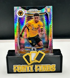 2021-22 Panini Prizm Premier League Soccer Ki-Jana Hoever Hyper Prizm #49 RC - Picture 1 of 3