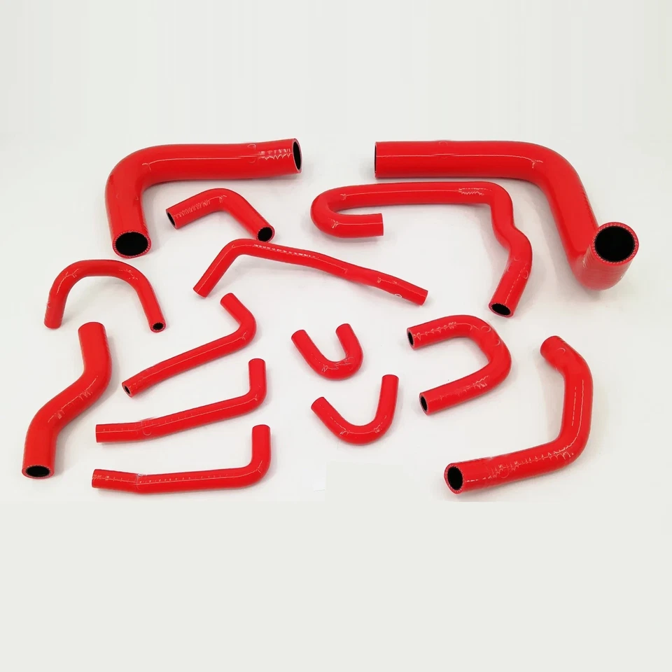 Manguera calefactora radiador silicona roja Fit Toyota Pickup 4Runner 3,0 L V6 1990-1995 Foto 1 de 1