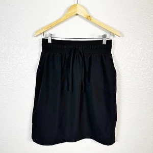 Albion Womens The Away Travel Comfort Active Skirt in Black Size Medium - Picture 1 of 9