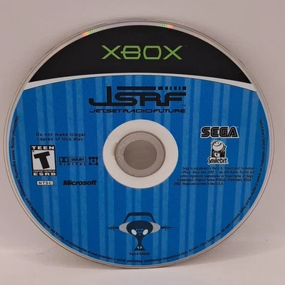 JSRF: Jet Set Radio Future (Microsoft Xbox, 2002) Standalone Version - Disc Only - Image 1 of 4