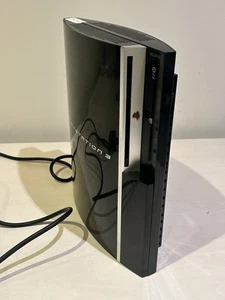 Sony Playstation 3 PS3 Chunky Console 40 GB CECHJ03 - solo unità e cavo di alimentazione - Foto 1 di 12